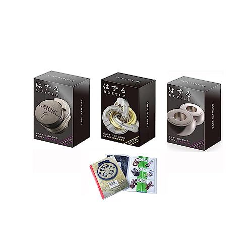 Cast Huzzle Puzzle Set No.13 Padlock,Cyclone, Infinity - SG 5,6 + Cast Huzzle Produktflyer -No.13 Cast Huzzle Puzzle Set No.13 Padlock,Cyclone, Infinity - SG 5,6 + Cast Huzzle Produktflyer -No.13 von GICO