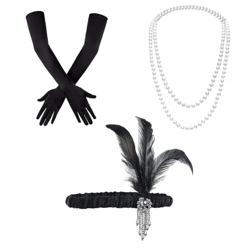 4 Stück 1920 Haarschmuck 20er Jahre Damen,80er Jahre Accessoires, Great Gatsby Accessoires,Ladies Charleston Fancy Dress Ladies Charleston Fancy Dress 4 Stück 1920 Haarschmuck 20er Jahre Damen,80er Jahre Accessoires, Great Gatsby Accessoires,Ladies Charleston Fancy Dress Ladies Charleston Fancy Dress von GIEEU
