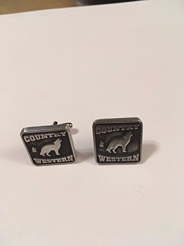 Country & Western Wolf H30 Paar Manschettenknöpfe aus feinem englischen Moderne Zinn geschrieben von uns Geschenke für alle 2016 von Derbyshire UK Country & Western Wolf H30 Paar Manschettenknöpfe aus feinem englischen Moderne Zinn geschrieben von uns Geschenke für alle 2016 von Derbyshire UK von GIFTSFORALL