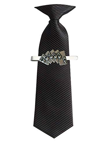 Giftsforall PT10 Krawattenklammer mit Poker-Motiv, tibetisches Silber Giftsforall PT10 Krawattenklammer mit Poker-Motiv, tibetisches Silber von GIFTSFORALL