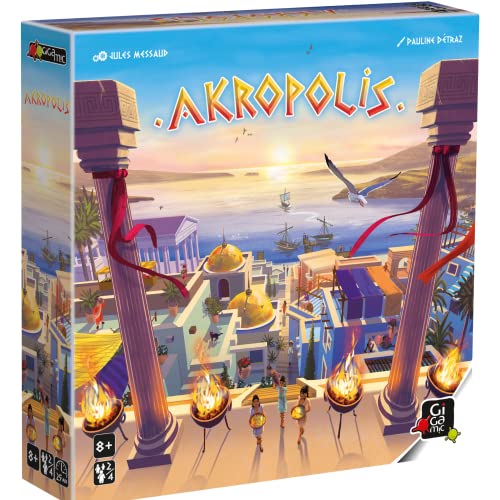 GIGAMIC - Acropolis — AS Gold — Spiel des Jahres 2023, 2-4 Spieler [französische Version] von GIGAMIC