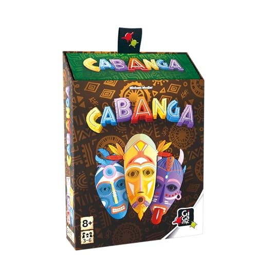 GIGAMIC - Cabanga – Befreien Sie Sich so schnell wie möglich von Ihren Karten in der Hand. Für 3 bis 6 Spieler – ab 8 Jahren GIGAMIC - Cabanga – Befreien Sie Sich so schnell wie möglich von Ihren Karten in der Hand. Für 3 bis 6 Spieler – ab 8 Jahren von GIGAMIC