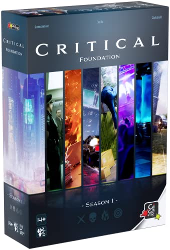 GIGAMIC Critical: Foundation (Staffel 1) | Rollenspiel für Teenager und Erwachsene | ab 14 Jahren | 2 bis 5 Spieler | 30 Minuten von GIGAMIC