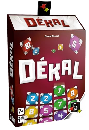 GIGAMIC Dekal – Gesellschaftsspiel – für alle Niveaus – ab 7 Jahren von GIGAMIC