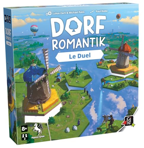 Gigamic - Dorfromantik Le Duel – Wettbewerbsversion für 2 Spieler – ab 8 Jahren von GIGAMIC