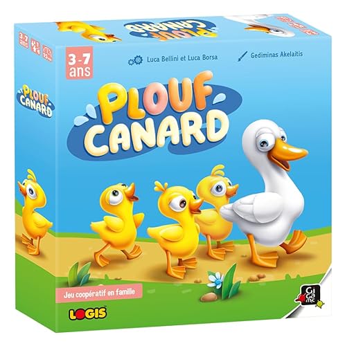 GIGAMIC - PLOUF Ente – Das ideale Spiel für Kinder ab 3 Jahren von GIGAMIC