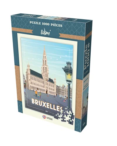 GIGAMIC PWBRU Victor Hugo Puzzle Brüssel Wim' 1000 Stück von GIGAMIC