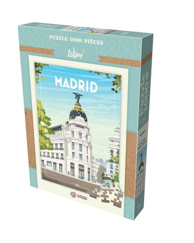 GIGAMIC PWMAD Puzzle Madrid Wim' 1000 Teile von GIGAMIC