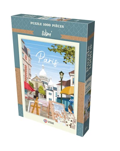GIGAMIC PWPPAM Puzzle Paris Montmartre Wim' 1000 Stück von GIGAMIC