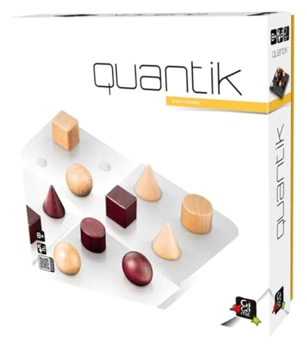 Gigamic | Quantik | Familienspiel | Holzspiel | 2 Spieler | Ab 8+ Jahren | 15 Minuten | Deutsch | Mehrsprachig von GIGAMIC