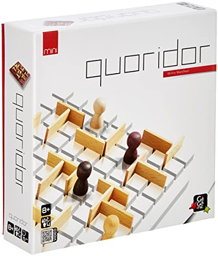 Gigamic Quoridor Mini FR, für 2-4 Spieler von GIGAMIC