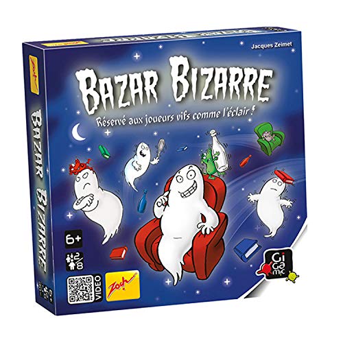 GIGAMIC - Zobaz – Schnelligkeitsspiel – 2 – 8 Spieler Bazar Bizarre, L von GIGAMIC