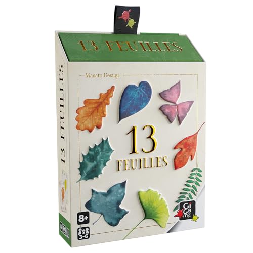 Gigamic - 13 Blätter – Das Kartenspiel der Generationen – ab 8 Jahren – für 3 bis 6 Spieler von GIGAMIC