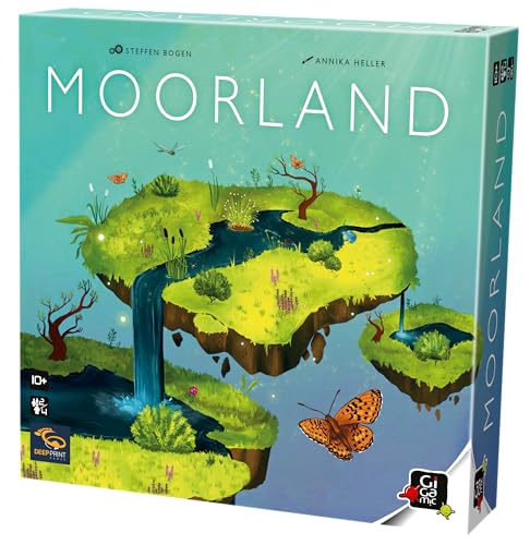 Gigamic - Moorland – Ein Spiel zur Verwaltung von Ressourcen – für 2 bis 4 Spieler – ab 10 Jahren von GIGAMIC