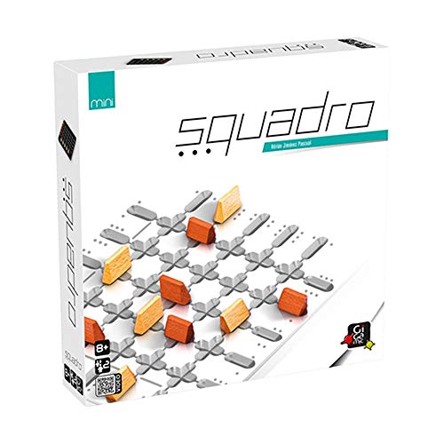 Gigamic, Squadro Mini, Familienspiel, Holzspiel, 2 Spieler, Ab 8+ Jahren, 20 Minuten, Deutsch, Mehrsprachig Gigamic, Squadro Mini, Familienspiel, Holzspiel, 2 Spieler, Ab 8+ Jahren, 20 Minuten, Deutsch, Mehrsprachig von GIGAMIC
