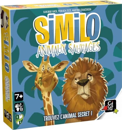 Gigamic - Similo Wilde Tiere – kooperatives Abzugsspiel für die ganze Familie – ab 7 Jahren. von GIGAMIC