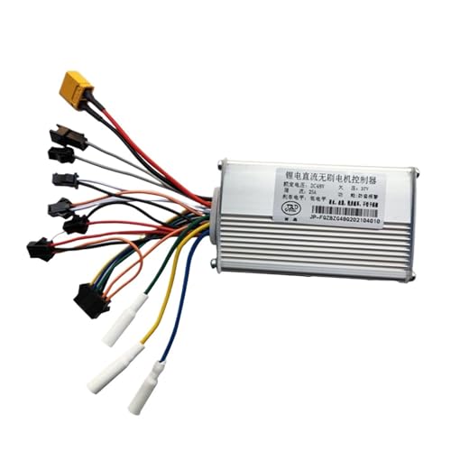 Elektroroller-Armaturenbrett, Jipin-Controller, Hallenmotor-Zubehör, für 36 V, 48 V, 52 V, 60 V, JP-LCD-Display, elektrischer Roller, Gasschalter, universell (48 V, 25 A, keine Halle) von GIGIROM