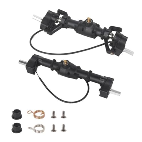 GIISH 1: 12 Kletterndes Ferngesteuertes Auto mit Verbessertem und Modifiziertem Vorderem und Hinterem Tür-Achsdifferential-Sperrmontagesatz für Spielzeugzubehör von GIISH