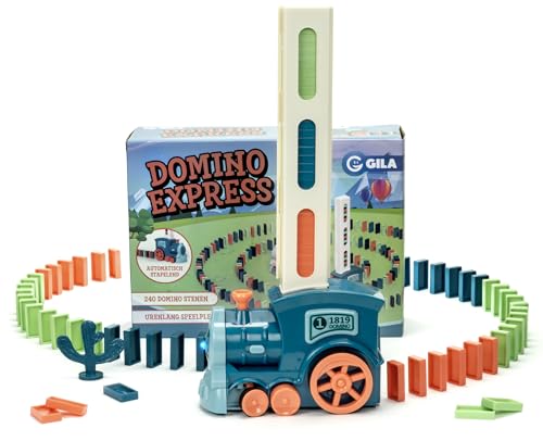 GILA Domino Zug Mit 240 Steinen von GILA