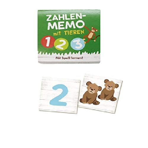 Gilde - 46757 - Zahlenmemory, 40 Karten Pappe, ab 4 Jahren Gilde - 46757 - Zahlenmemory, 40 Karten Pappe, ab 4 Jahren von GILDE
