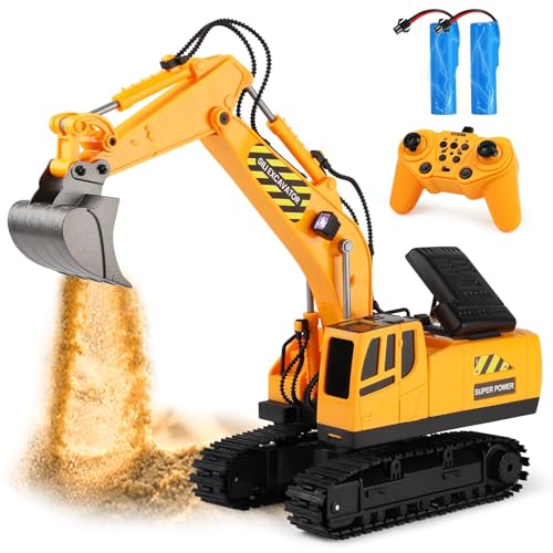 GILI RC Spielzeug Bauwagen Bagger: Kindergeburtstag Geschenk für Jungen Mädchen 4 5 6 7 8 9+ Jahre LKW Dump Best Kleinkind Sandspielzeug Fahrzeuge Set Alter 4-8 GILI RC Spielzeug Bauwagen Bagger: Kindergeburtstag Geschenk für Jungen Mädchen 4 5 6 7 8 9+ Jahre LKW Dump Best Kleinkind Sandspielzeug Fahrzeuge Set Alter 4-8 von GILI