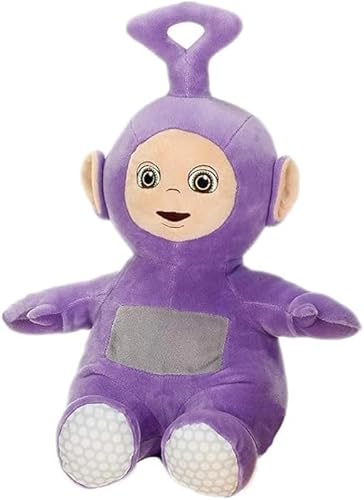 GIMSS kompatibel zu Teletubbies Plüschtier Premium Qualität Super Soft Kuscheltier Po, Tinky-Winky, Laa-Laa, Dipsy Plush Peluche 37cm Offizielle Lizenz (Tinky-Winky 37cm) von GIMSS