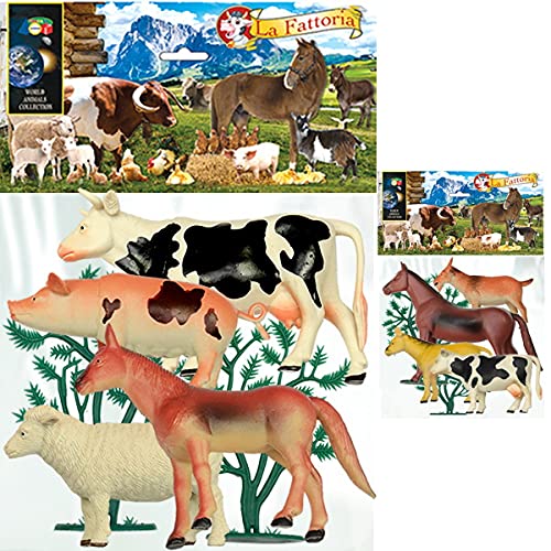 GINMAR S.R.L. UNIPERSONALE ANIMALI FATTORIA 50884, Animals Tiere, bunt von GINMAR S.R.L. UNIPERSONALE