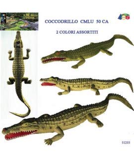 GINMAR 8034094808657 Krokodil Der König des Sumpfes 60 cm von GINMAR