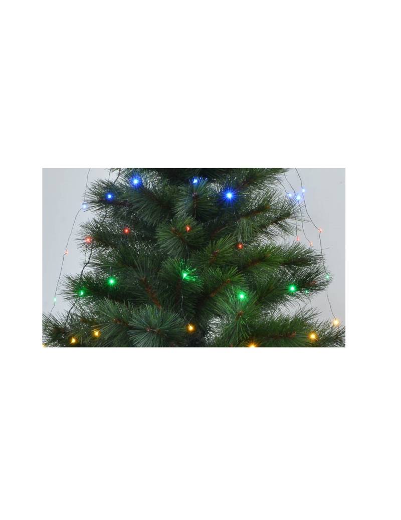 Mehrfarbige Lichterkette Christbaum-Schmuck bunt 1,5 m Mehrfarbige Lichterkette Christbaum-Schmuck bunt 1,5 m von GIOCOPLAST NATALE S.P.A