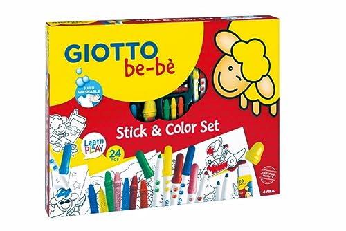 GIOTTO be-bè 4671 00 - Stick und Color Set, farbig sortiert GIOTTO be-bè 4671 00 - Stick und Color Set, farbig sortiert von GIOTTO be-bè