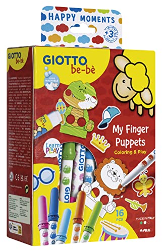 Giotto be-bè, My Finger Puppets Happy Moments 16 Stück von GIOTTO be-bè