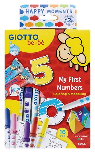 Giotto be-bè Happy Moments, My First Numbers Set, 16-teilig Giotto be-bè Happy Moments, My First Numbers Set, 16-teilig von GIOTTO be-bè