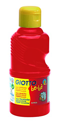 GIOTTO be-bè F531908: Temperafarbe Rot - 250 ml - ideal für Kinder - leicht abwaschbar - haftet auf fast allen Oberflächen GIOTTO be-bè F531908: Temperafarbe Rot - 250 ml - ideal für Kinder - leicht abwaschbar - haftet auf fast allen Oberflächen von GIOTTO