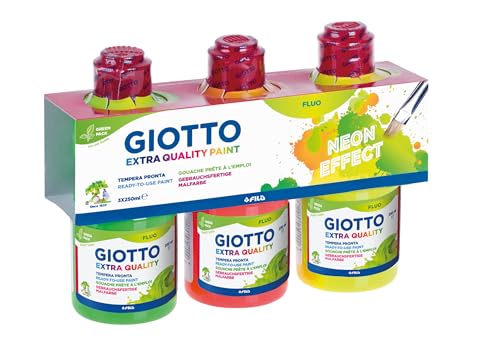 GIOTTO Tempera Set FLOU 3 x 250 ml von GIOTTO