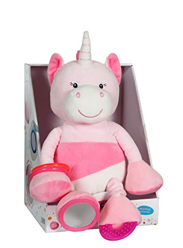 Gipsy 70862 Licorne Plüsch, Weiß/Rosa, 25 cm von GIPSY