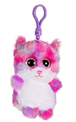 GIPSY 71190 Brilloo Friends Bag Clip – Katze rosa/violett – Liloo, Porte clé von GIPSY