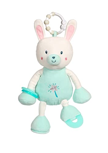 GIPSY TOYS - Aktivitäts-Stofftier: Hase - Stofftier für Kinder - 071533 von GIPSY