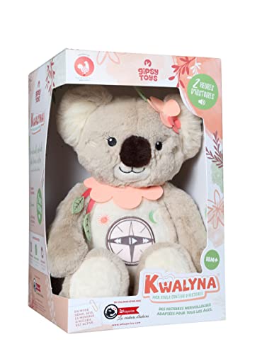 GIPSY TOYS - KWALYNA my koala storyteller - Kuscheltier mit Funktionen für Kinder - 056244 von GIPSY