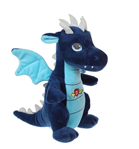 GIPSY TOYS - Klangdrache 20 cm blau - Kuscheltier für Kinder - 071615 von GIPSY