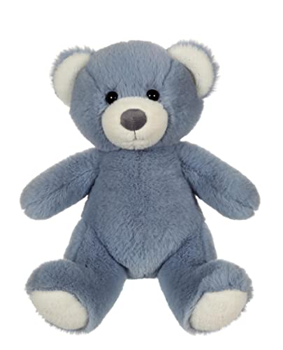GIPSY TOYS - Trendiger Bär 24 cm - blau - Kuscheltier für Kinder - in 4 verschiedenen Modellen erhältlich - 071545 von GIPSY