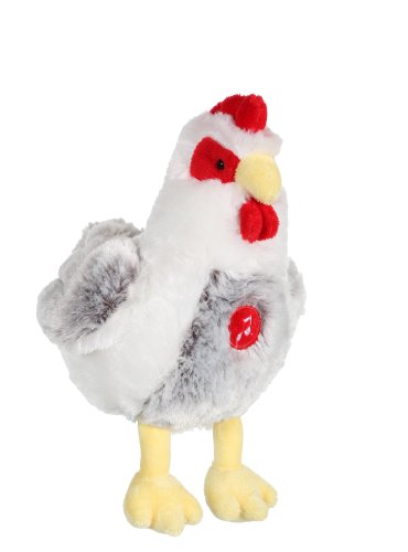 Gipsy 70354 Animal Plüschtier Henne, Blanche/Grise Gipsy 70354 Animal Plüschtier Henne, Blanche/Grise von GIPSY