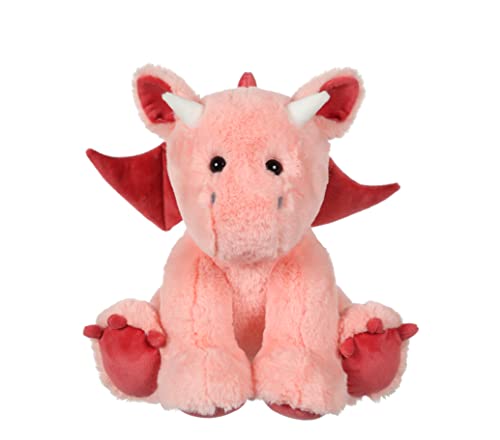 Gipsy - Gispy-Dragon Floppy 30 cm rosa Plüsch für Kinder in 3 Farben - 071535, 071535 von GIPSY