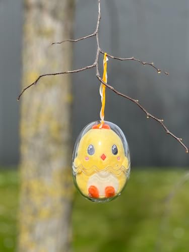 Gipsy Toys – Cosymals Oster-Ei – Zum Aufhängen – Gelbes weiches Küken – 12 cm – Festliche Osterdekoration – Originelles Geschenk – Bunter Anhänger – Für Kinder und Erwachsene Gipsy Toys – Cosymals Oster-Ei – Zum Aufhängen – Gelbes weiches Küken – 12 cm – Festliche Osterdekoration – Originelles Geschenk – Bunter Anhänger – Für Kinder und Erwachsene von GIPSY