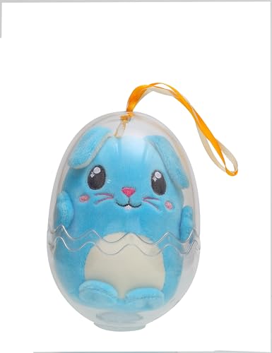 Gipsy Toys – Cosymals Oster-Ei – Zum Aufhängen – Süßer Blauer Hase – 12 cm – Osterdekoration – Festliches Geschenk – Bunter Anhänger – Perfekt zur Anregung und für Frühlingsstimmung Gipsy Toys – Cosymals Oster-Ei – Zum Aufhängen – Süßer Blauer Hase – 12 cm – Osterdekoration – Festliches Geschenk – Bunter Anhänger – Perfekt zur Anregung und für Frühlingsstimmung von GIPSY