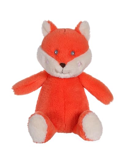 Gipsy Toys – Fuchs Econimals 24 cm – Großes, weiches Plüschtier für Kinder – Großzügige Formen und leuchtende Farben – Zum Dekorieren oder Kuscheln von GIPSY