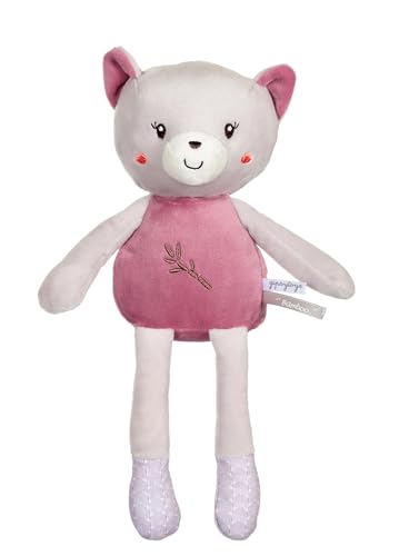 Gipsy Toys – Katze – Hose – Serie Bamboo – 24 cm S/Karte – Rosa und Grau – 1. Alter Gipsy Toys – Katze – Hose – Serie Bamboo – 24 cm S/Karte – Rosa und Grau – 1. Alter von GIPSY
