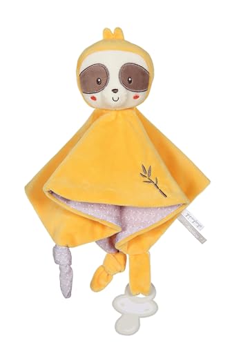 Gipsy Toys – Faultier – Hose – Serie Bamboo – 24 cm S/Karte – Gelb und Braun – 1. Alter von GIPSY