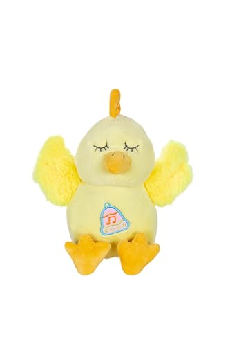 Gipsy Toys – PIOU PIOU sonoro – Gelbes Küken-Plüschtier 15 cm mit aufgestickter Hellrosa Glocke – Musikalisches Spielzeug mit 2 Melodien für Babys – Sensorisches Sammel-Plüschtier Gipsy Toys – PIOU PIOU sonoro – Gelbes Küken-Plüschtier 15 cm mit aufgestickter Hellrosa Glocke – Musikalisches Spielzeug mit 2 Melodien für Babys – Sensorisches Sammel-Plüschtier von GIPSY