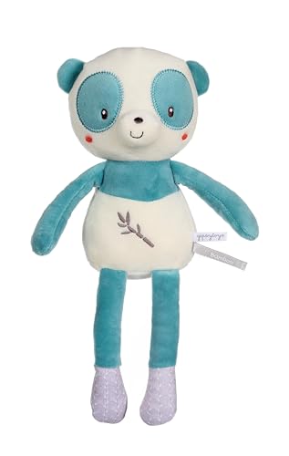 Gipsy Toys – Panda – PANTIN – Serie Bamboo – 24 cm S/Karte – Blau und Beige – 1. Alter Gipsy Toys – Panda – PANTIN – Serie Bamboo – 24 cm S/Karte – Blau und Beige – 1. Alter von GIPSY