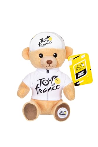 Gipsy Toys - Plüschtier Bär Trikot und Kappe Bester Junger Sieger Weiß 15 cm - Offizielles Plüschtier der Tour de France. EIN weiches Andenken zum Mitnehmen. Gipsy Toys - Plüschtier Bär Trikot und Kappe Bester Junger Sieger Weiß 15 cm - Offizielles Plüschtier der Tour de France. EIN weiches Andenken zum Mitnehmen. von GIPSY